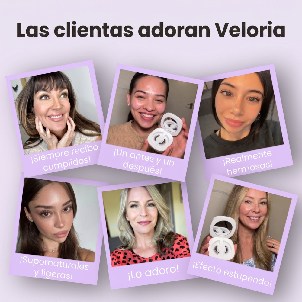 Veloria™ Kit de Pestañas Magnéticas