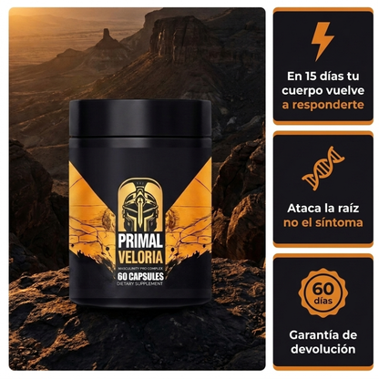 Veloria™  Soporte Natural de Testosterona